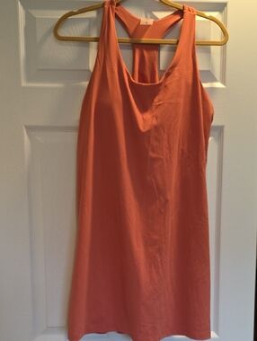 Calia Tennis Dress XL. Built-in Bra & Skort. Peach-rose Color